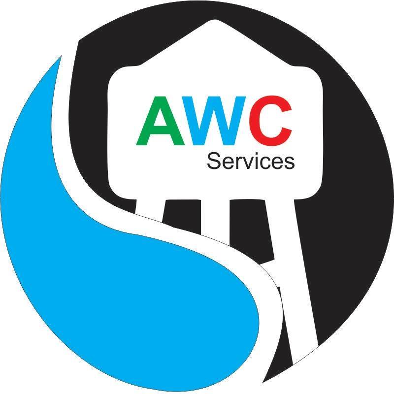 Akshar Water Tank Cleaning Logo